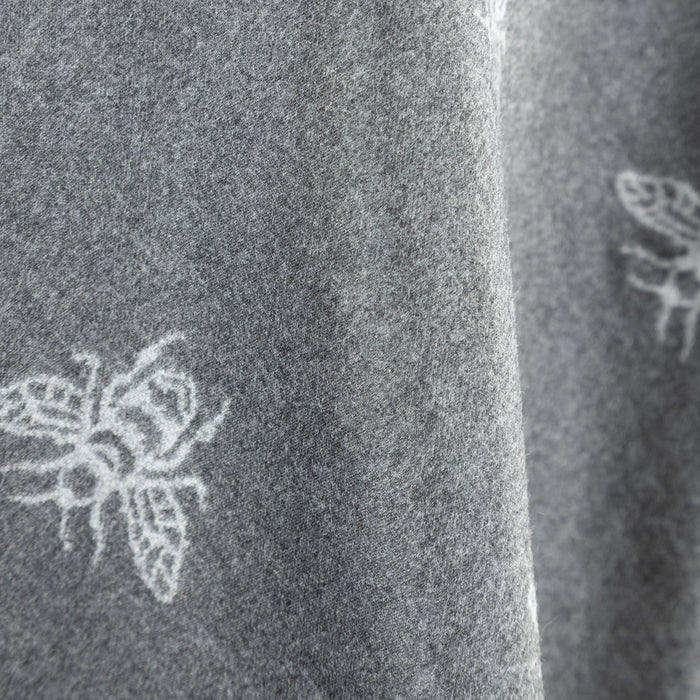 New Bee Super Soft Cape Dark Grey/Light Grey