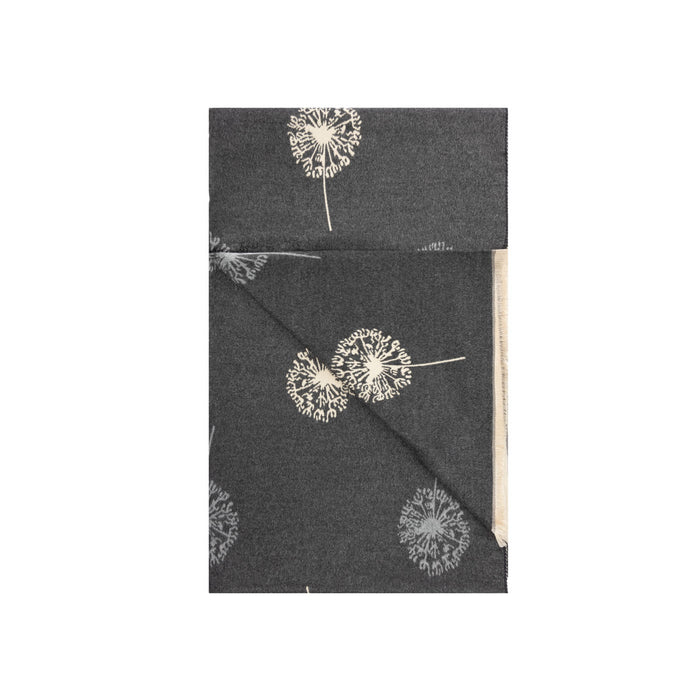 New Allium Super Soft Stole Grey/Dk Grey