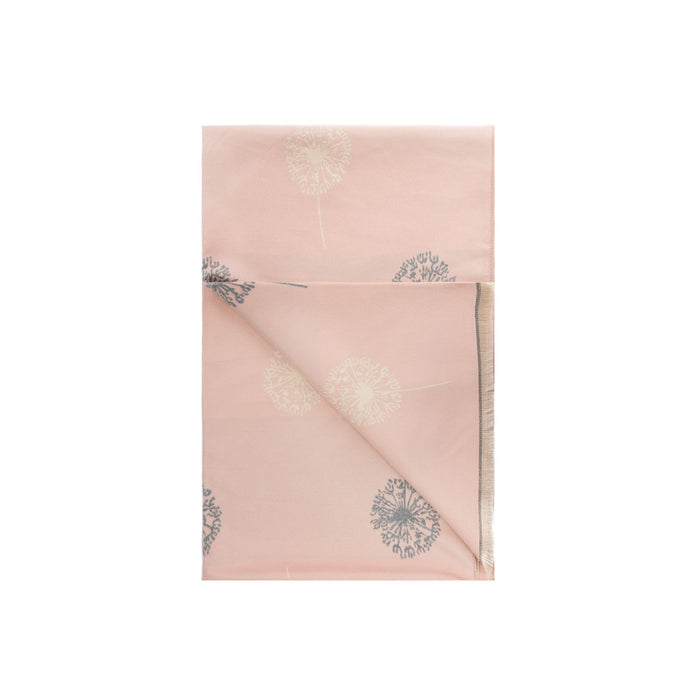 New Allium Super Soft Stole Lt Pink/Grey