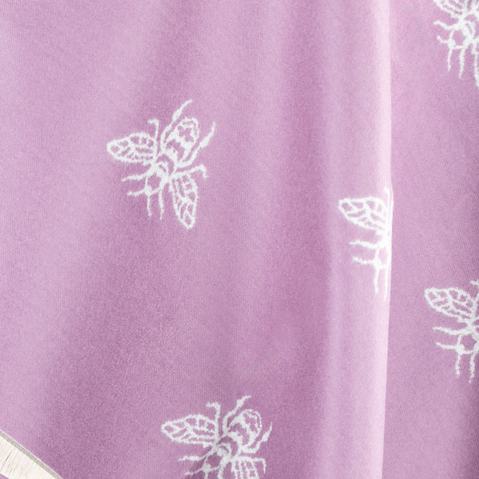 New Bee Super Soft Cape Purple/Light Grey