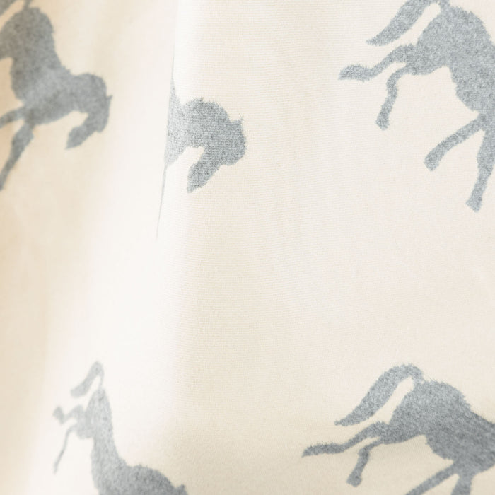 New Horse Super Soft Cape Cream/Light Grey