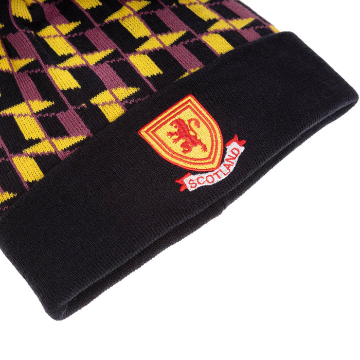 Scotland Abstract Bobble Hat