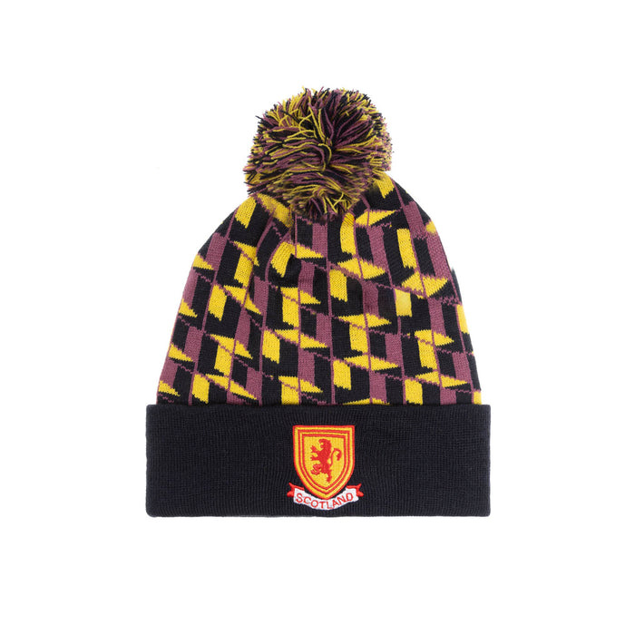 Scotland Abstract Bobble Hat