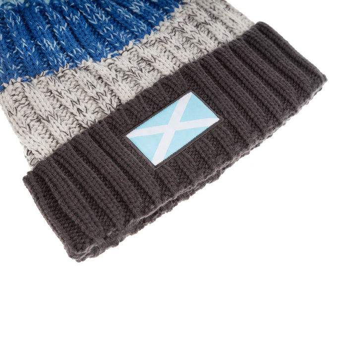Saltire Stripe Bobble Hat