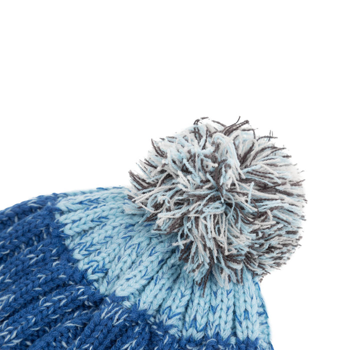 Saltire Stripe Bobble Hat