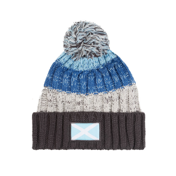 Saltire Stripe Bobble Hat