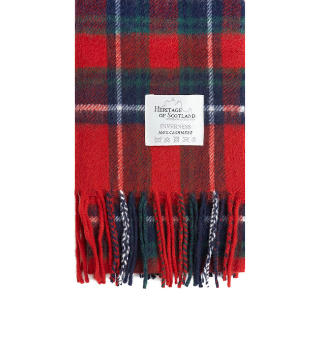 Cashmere Scottish Tartan Clan Scarf Inverness