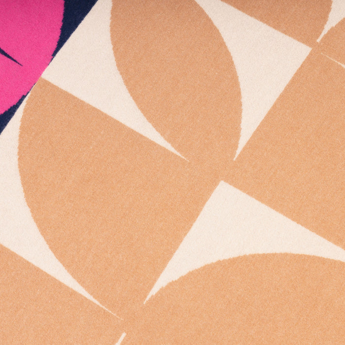 Leaf Super Soft Cape Pink/Orange