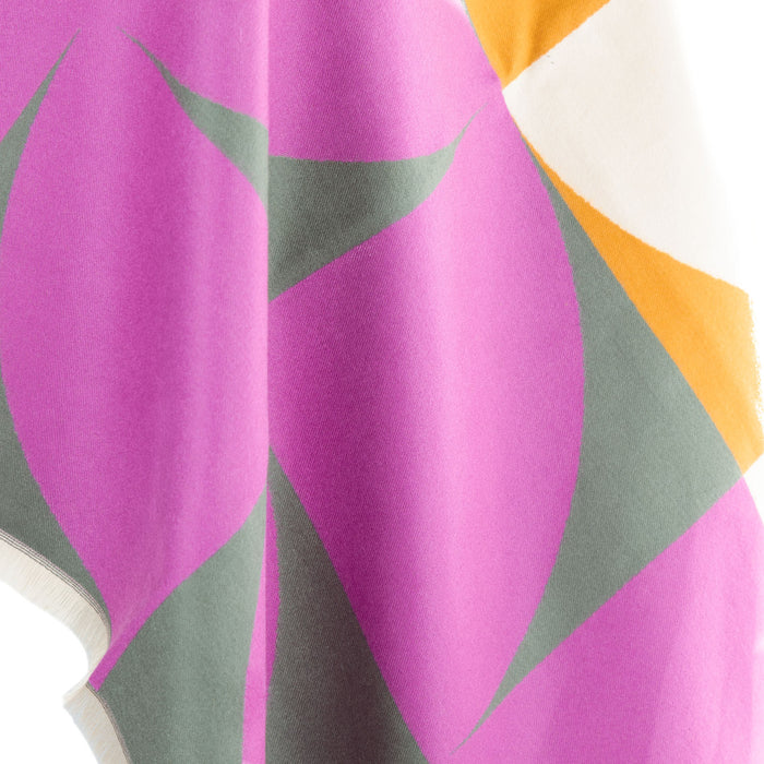 Leaf Super Soft Cape Pink/Ochre