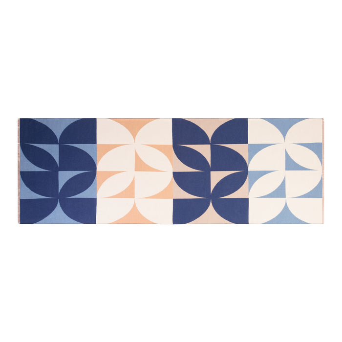 Leaf Super Soft Cape Navy/Natural
