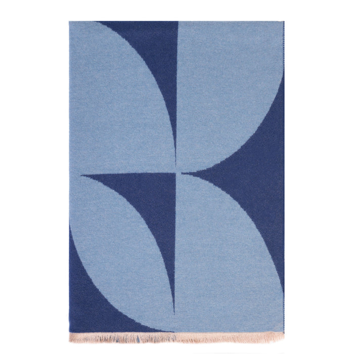 Leaf Super Soft Cape Navy/Natural