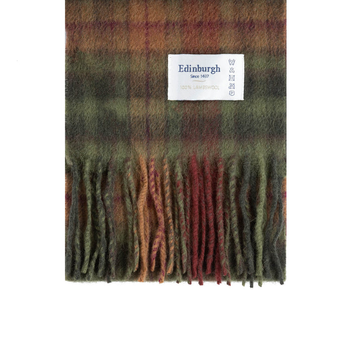 Lambswool Tartan Mini Scarf Buchanan Autumn