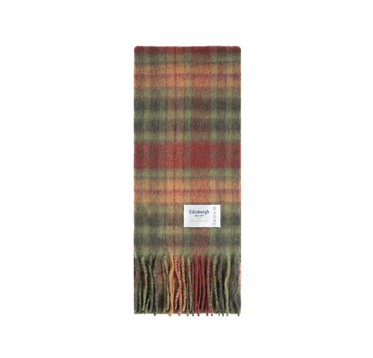 Lambswool Tartan Mini Scarf Buchanan Autumn