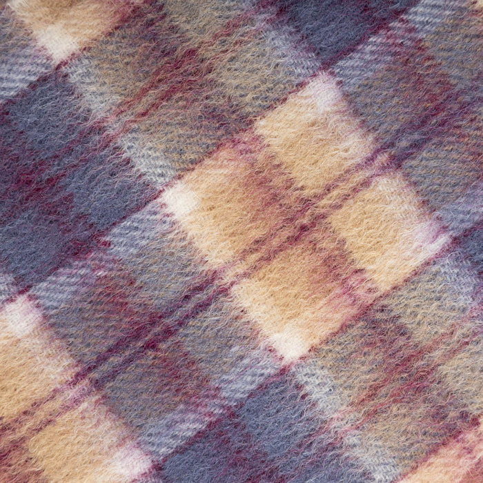 Lambswool Tartan Mini Scarf Bannockbane Navy