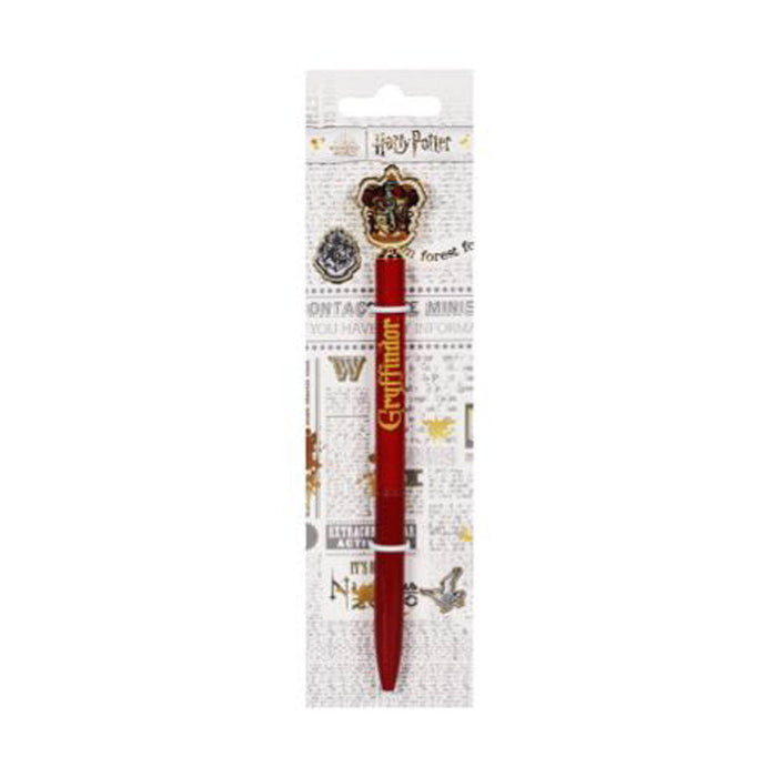 Pen Metal 2D Shaped Topper Hp Gryffindor