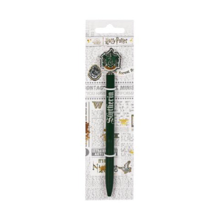 Pen Metal 2D Shaped Topper Hp Slytherin