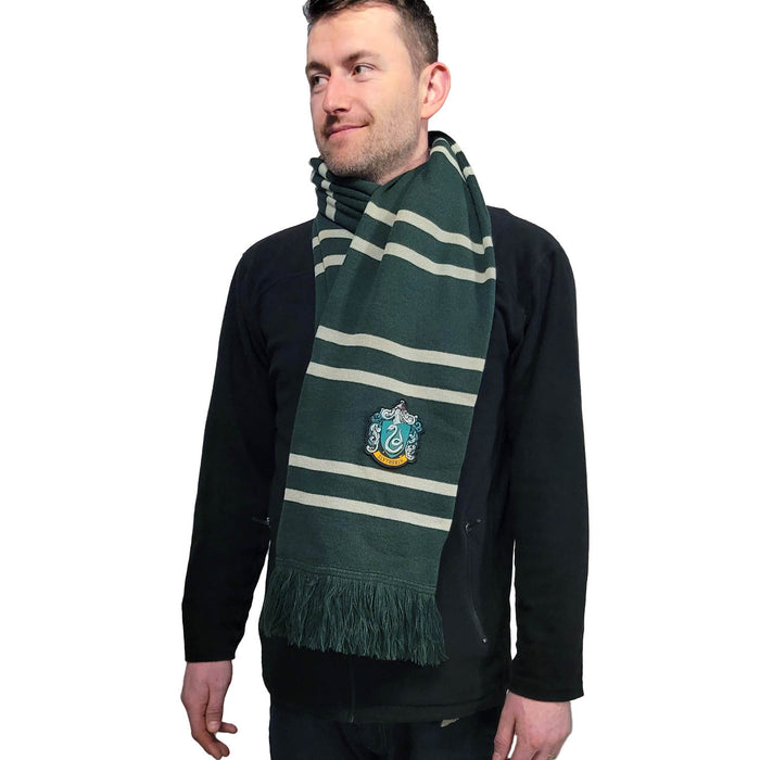 Adults Hp Slytherin Thin Stripe Scarf