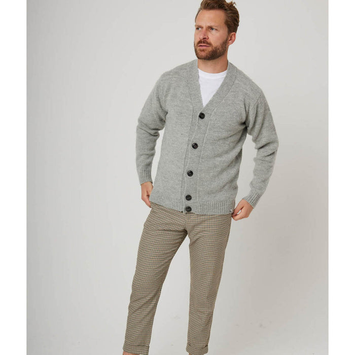 Makers Stitch Cardigan Light Grey