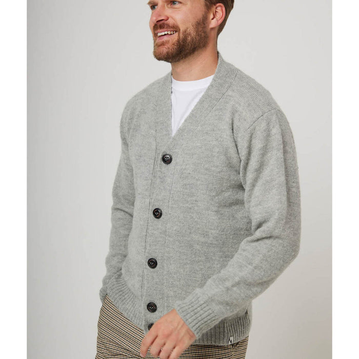 Makers Stitch Cardigan Light Grey