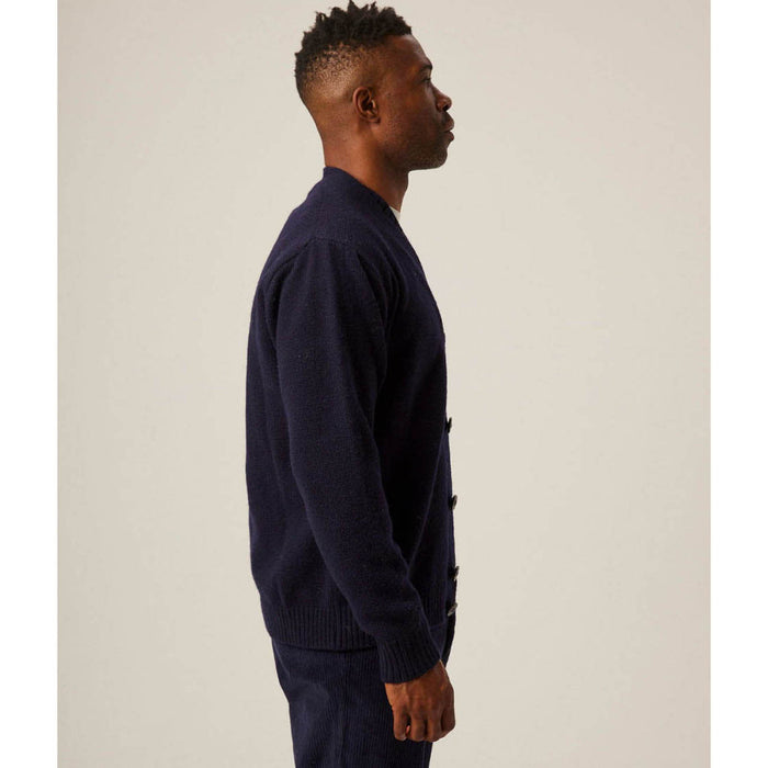 Makers Stitch Cardigan Navy