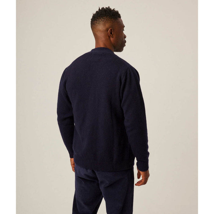Makers Stitch Cardigan Navy