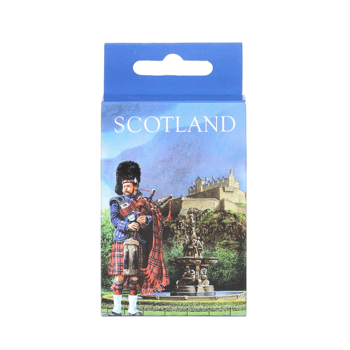Scotland Piper Scene Playing Cards