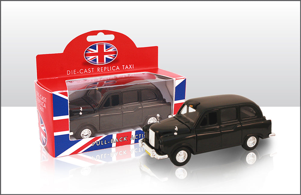 Die-Cast Metal Model - Black Taxi