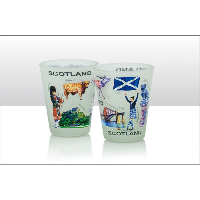 Iconic Scotland Shot Glass
