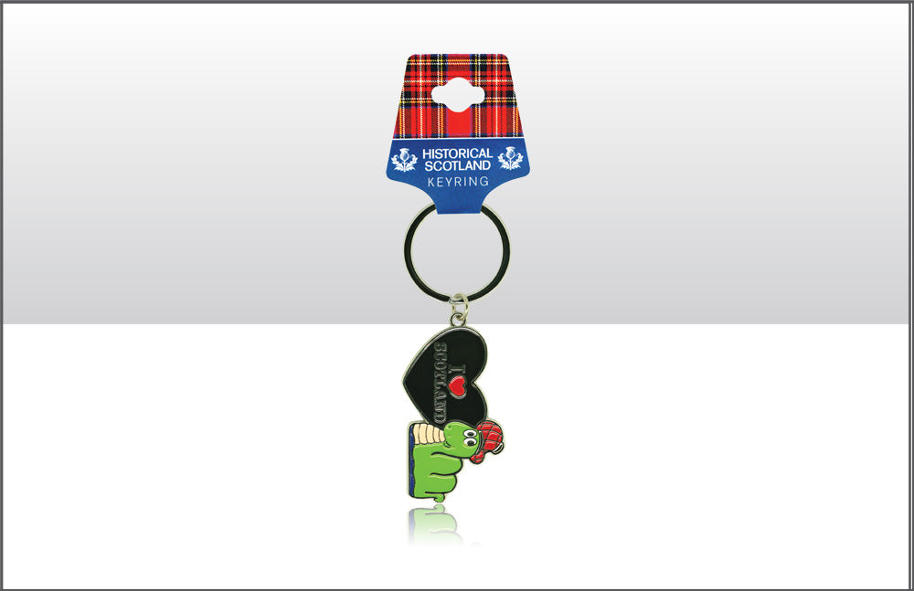 Historical Scotland Heart & Nessie Keyri