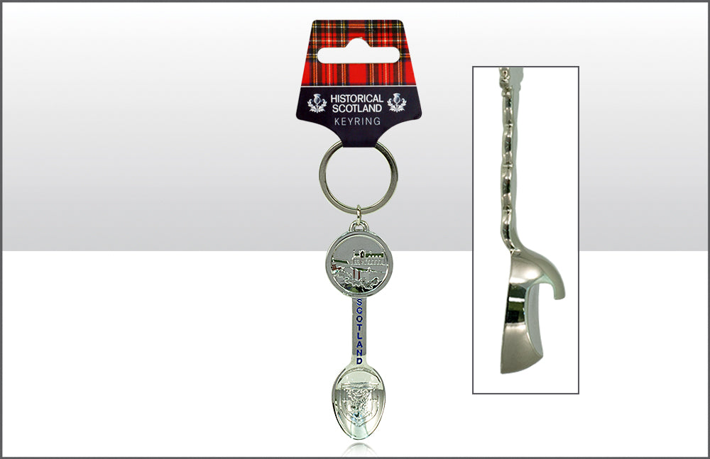 Edin Castle Spoon Bottleopener Keyring