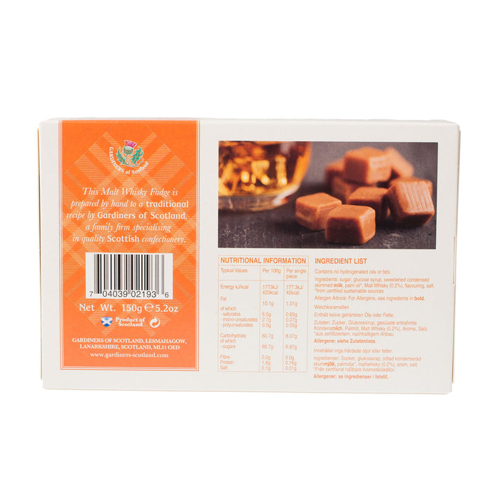 Malt Whisky Fudge Carton