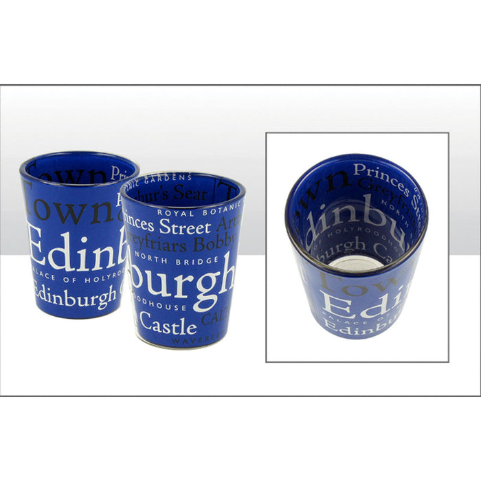 Edinburgh Words Shot Glass