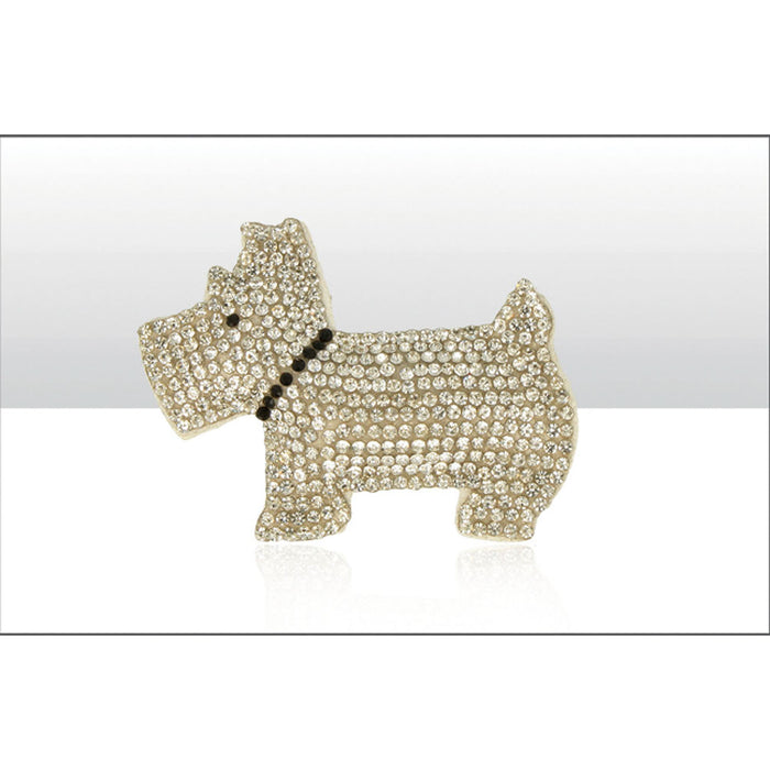 Westie Diamante Magnet