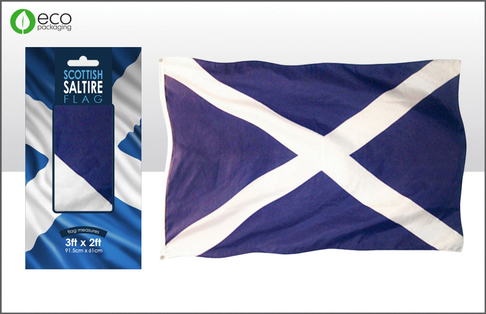 Scotland Saltire Flag 3Ft X 2Ft