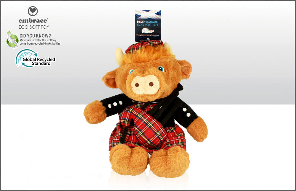 Soft Toy Highland Cow 25Cm
