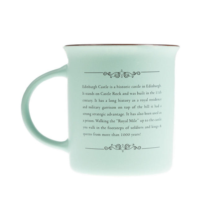 Scotland Castle Bone China Mug Matt