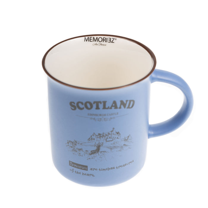 Scotland Castle Bone China Mug Matt