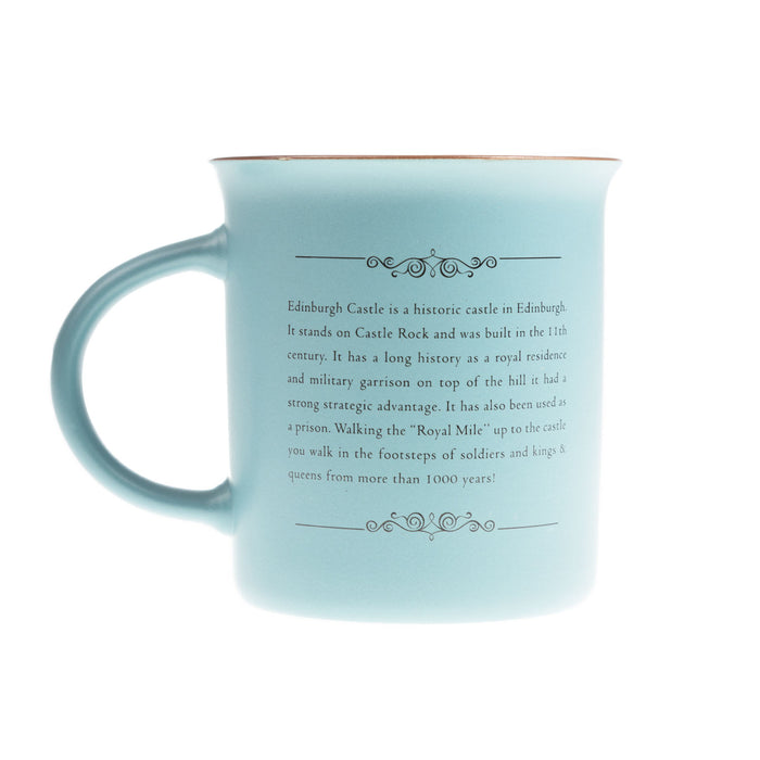 Scotland Castle Bone China Mug Matt