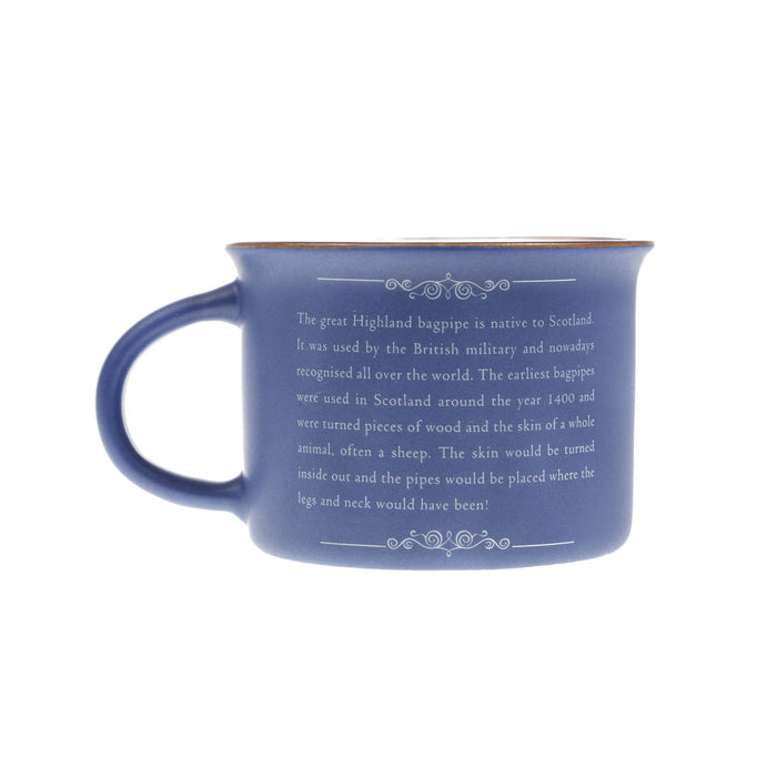 Scotland Piper Bone China Mug Matt