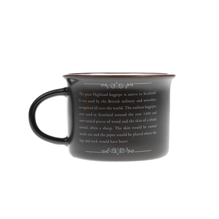 Scotland Piper Bone China Mug Matt