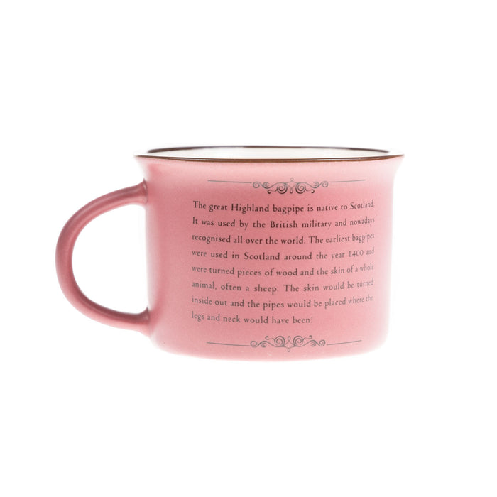 Scotland Piper Bone China Mug Matt