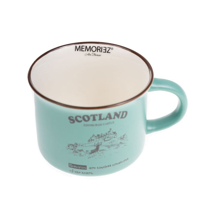 Scotland Castle Bone China Mug Matt