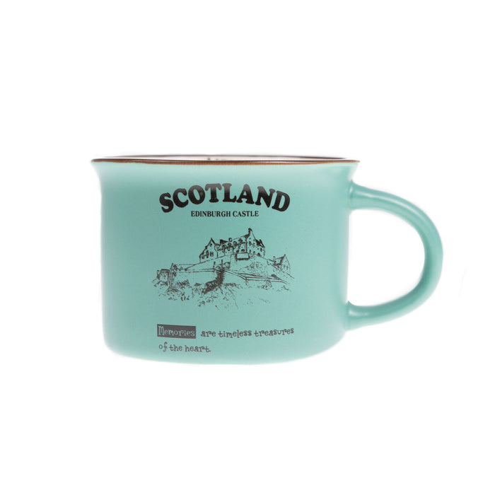 Scotland Castle Bone China Mug Matt