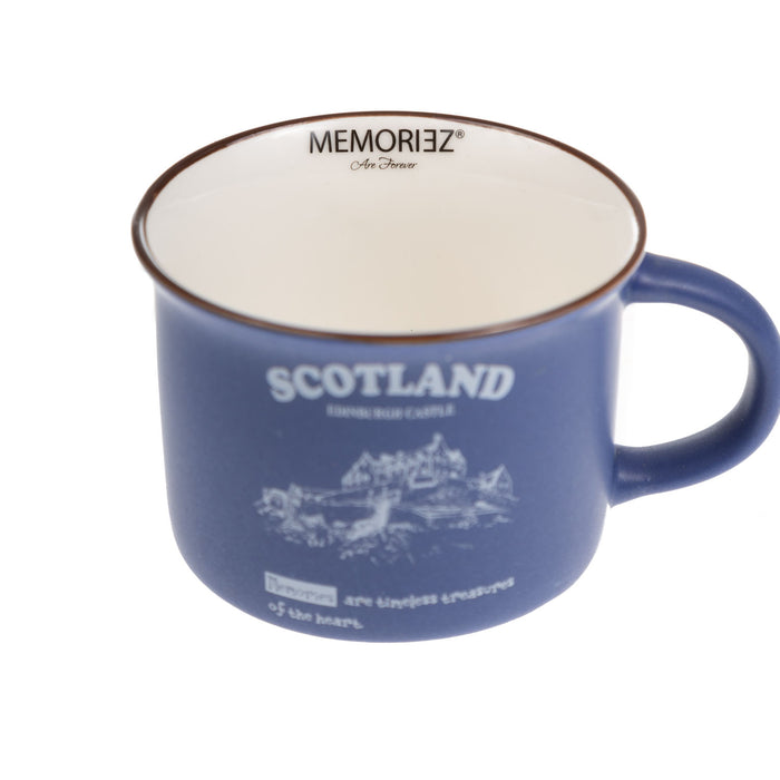 Scotland Castle Bone China Mug Matt