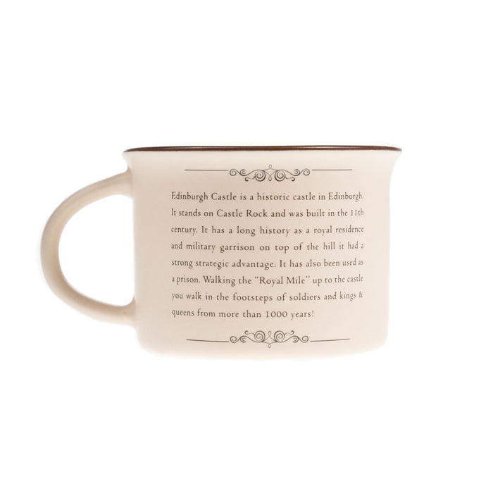 Scotland Castle Bone China Mug Matt