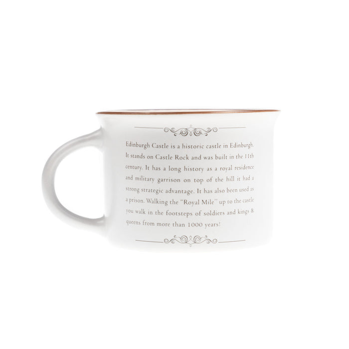 Scotland Castle Bone China Mug Matt