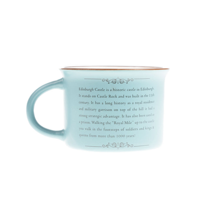 Scotland Castle Bone China Mug Matt