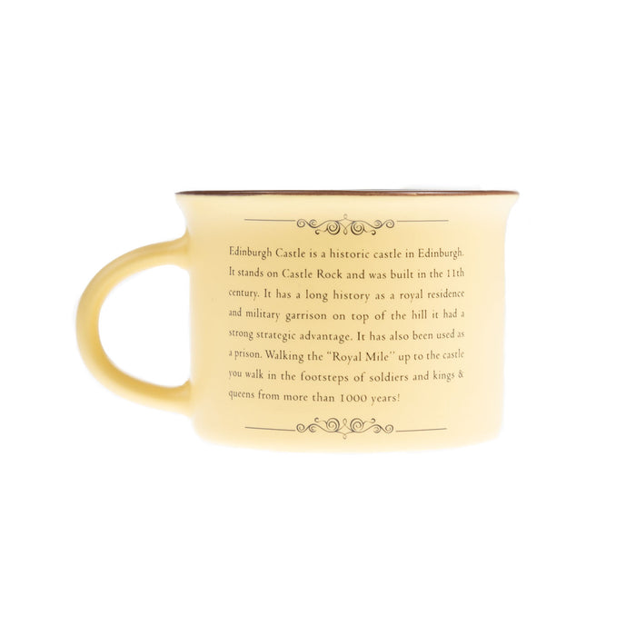 Scotland Castle Bone China Mug Matt