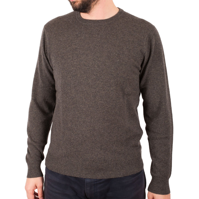 Men's Dunedin Cashmere 100% Cashmere Cr  Ptarmigan