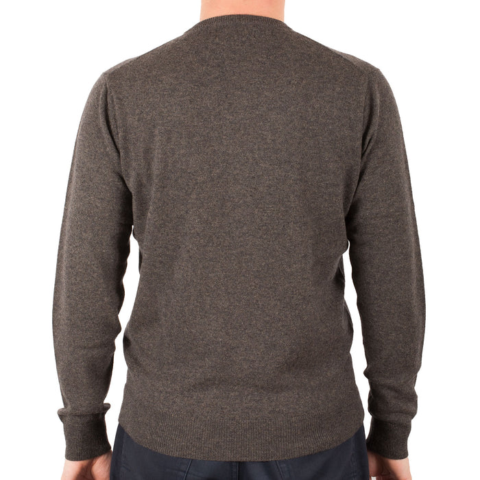 Men's Dunedin Cashmere 100% Cashmere Cr  Ptarmigan